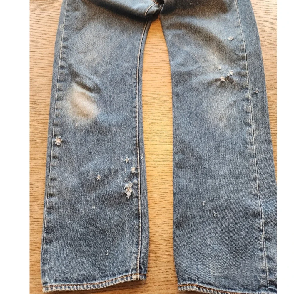 🔥VTG 501XX 90s Levis Jeans 33x34 Straight Leg. Streetwear skatecore Grunge Y2K